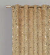 Texture Velvet Curtains Pack of 2 Design # 074
